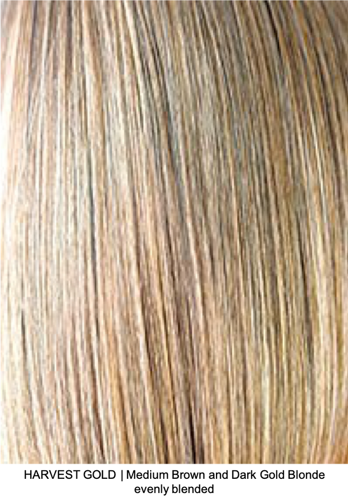 HARVEST GOLD | Medium Brown and Dark Gold Blonde evenly blended