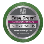 Easy Green Hair Extension Tape 3/8" x 6 Yd