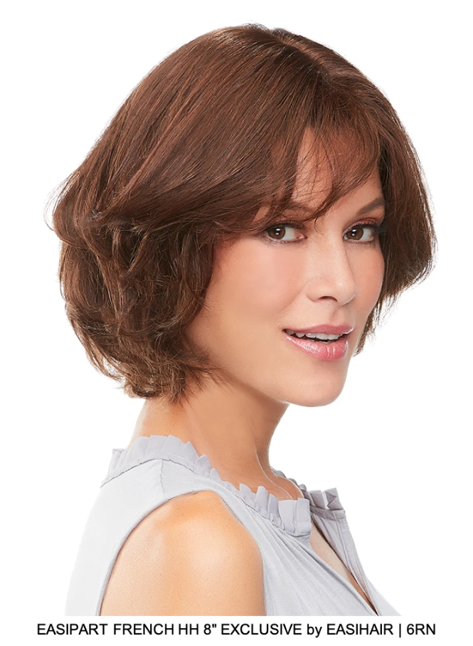 easiPart French HH 8" Remy Human Hair Topper
