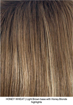 HONEY WHEAT | Light Brown base with Honey Blonde highlights