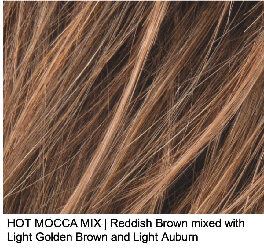 HOT MOCCA MIX | Reddish Brown mixed with Light Golden Brown and Light Auburn