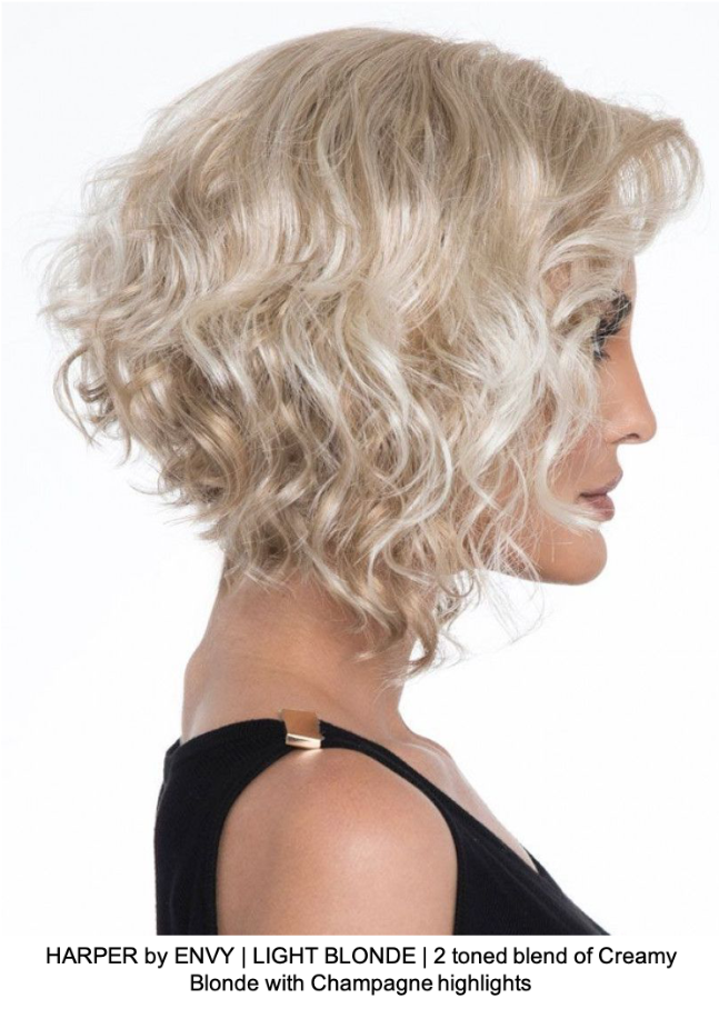 HARPER by ENVY | LIGHT BLONDE | 2 toned blend of Creamy Blonde with Champagne highlights 