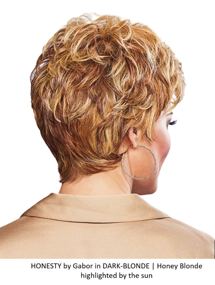 Honesty Synthetic Heat Friendly Wig (Basic Cap) Dark-Blonde