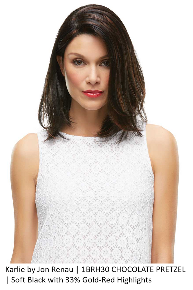 Karlie Synthetic Lace Front Wig (Mono Top)