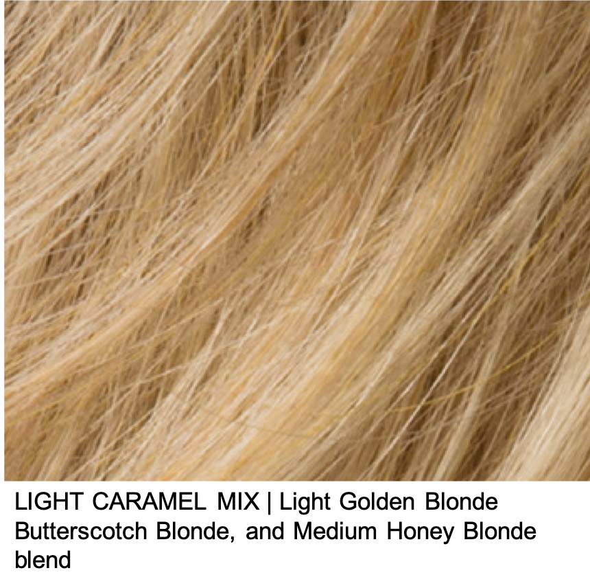 LIGHT CARAMEL MIX | Light Golden Blonde, Butterscotch Blonde, and Medium Honey Blonde blend