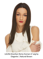 Luana LF Brazilian Remy Human Hair wig (Basic Cap) by Elegante