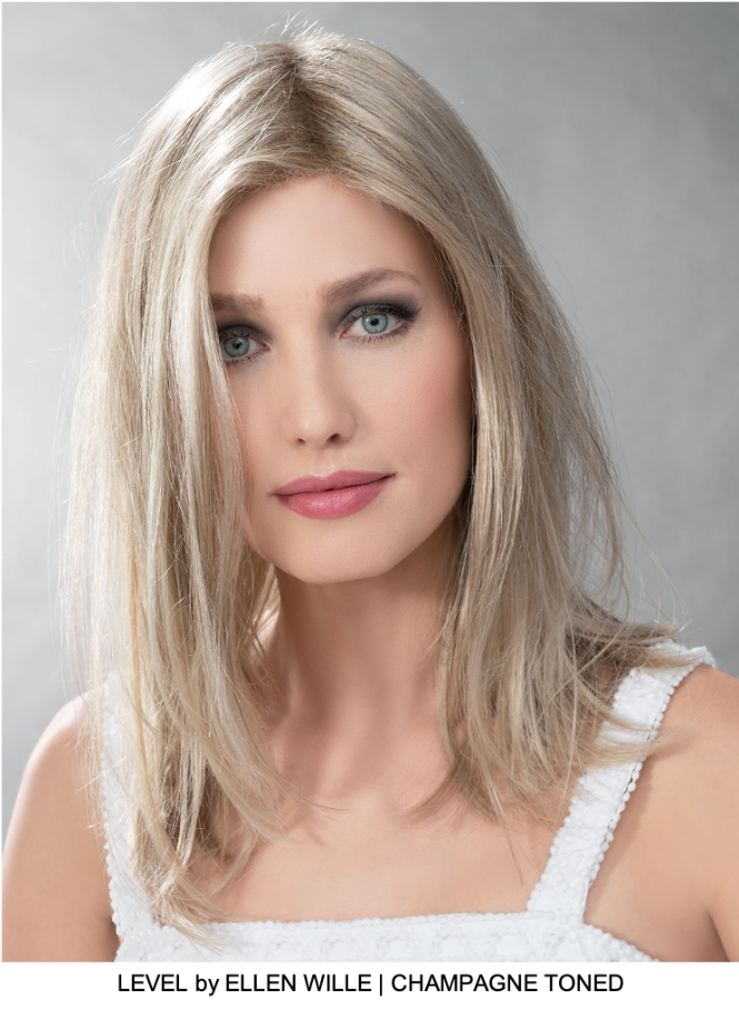 Level Synthetic Wig (Mono Crown)