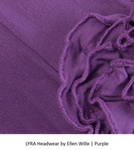 LYRA Headwear by Ellen Wille Purple