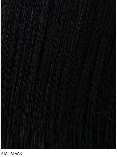Distinguished Human Hair/Synthetic Wig Blend