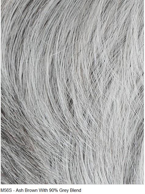 Distinguished Human Hair/Synthetic Wig Blend