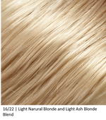 16/22 | Light Narural Blonde and Light Ash Blonde Blend