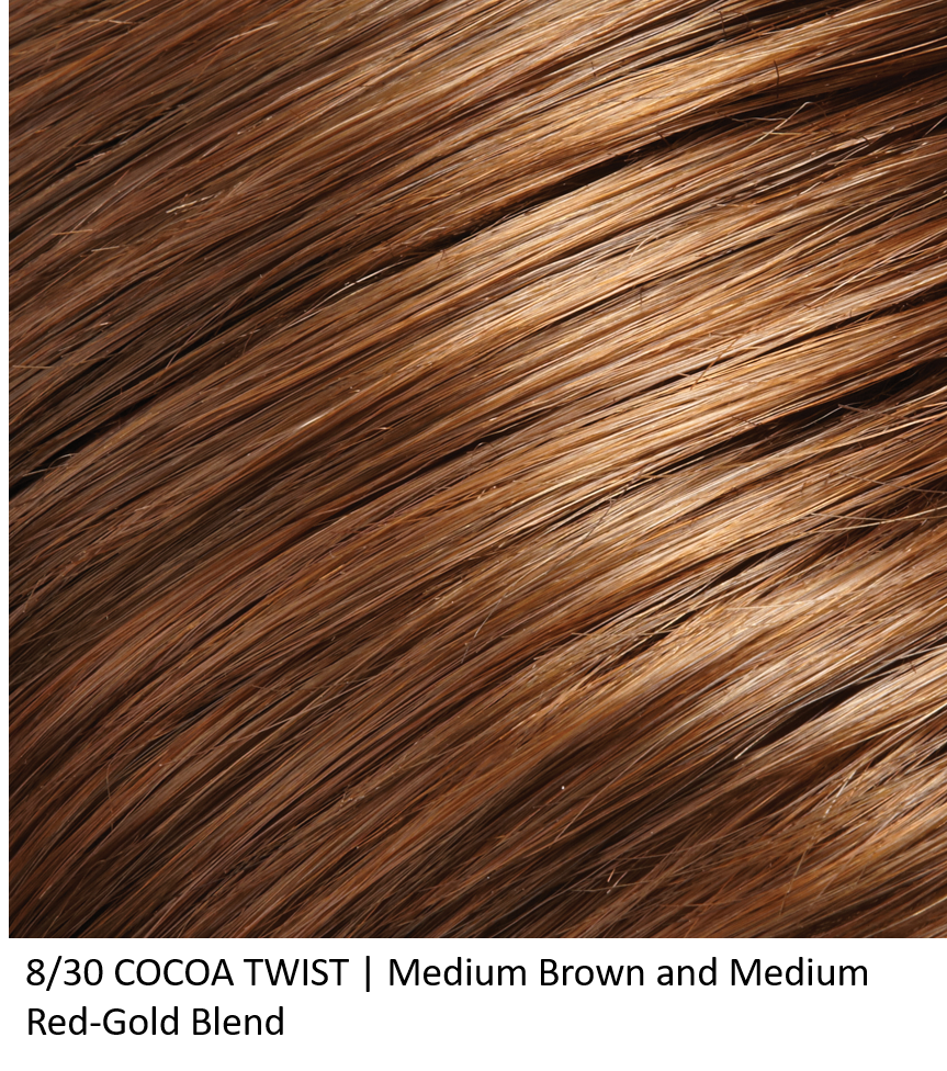 8/30 COCOA TWIST | Medium Brown and Medium Red-Gold Blend