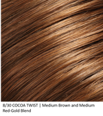 8/30 COCOA TWIST | Medium Brown and Medium Red-Gold Blend