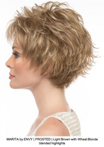 MARITA by ENVY | FROSTED | Light Brown with Wheat Blonde blended highlights