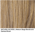 NATURAL BLONDE | Medium Beige Blonde and Darkest Brown
