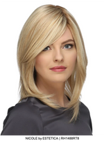 Nicole Remy Human Hair Lace Front Wig (Mono Top)