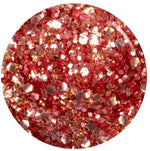 Inexhaustible Charm Nail Lacquer, 0.6floz Rose Glitter Metropolis