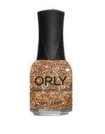 Untouchable Decadence Nail Lacquer, 0.6floz 2020 Metropolis Orly Gold Glitter