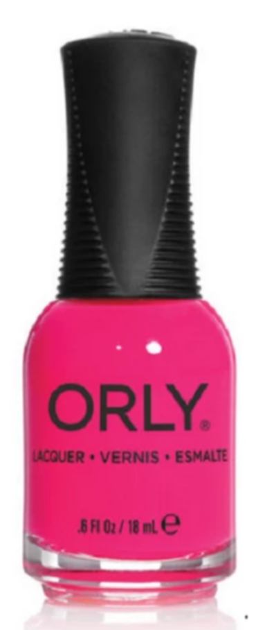 Beach Cruiser Florescent Pink Creme Nail Lacquer by Orly .6floz