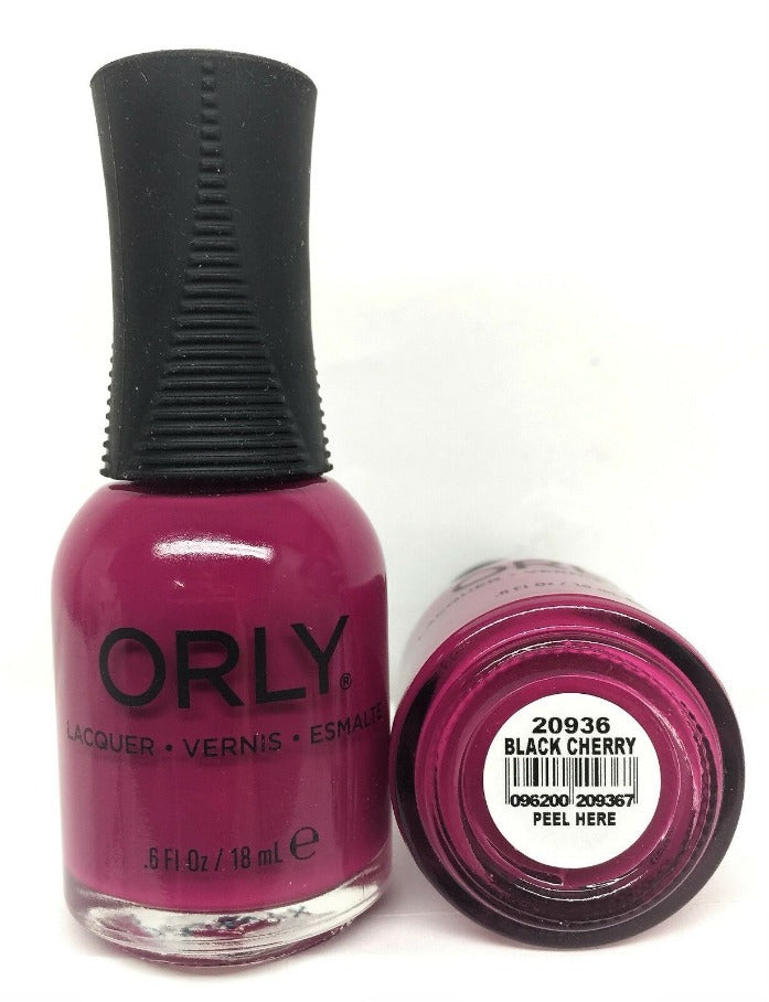 Black Cherry Nail Lacquer Velvet Dream Collection by Orly