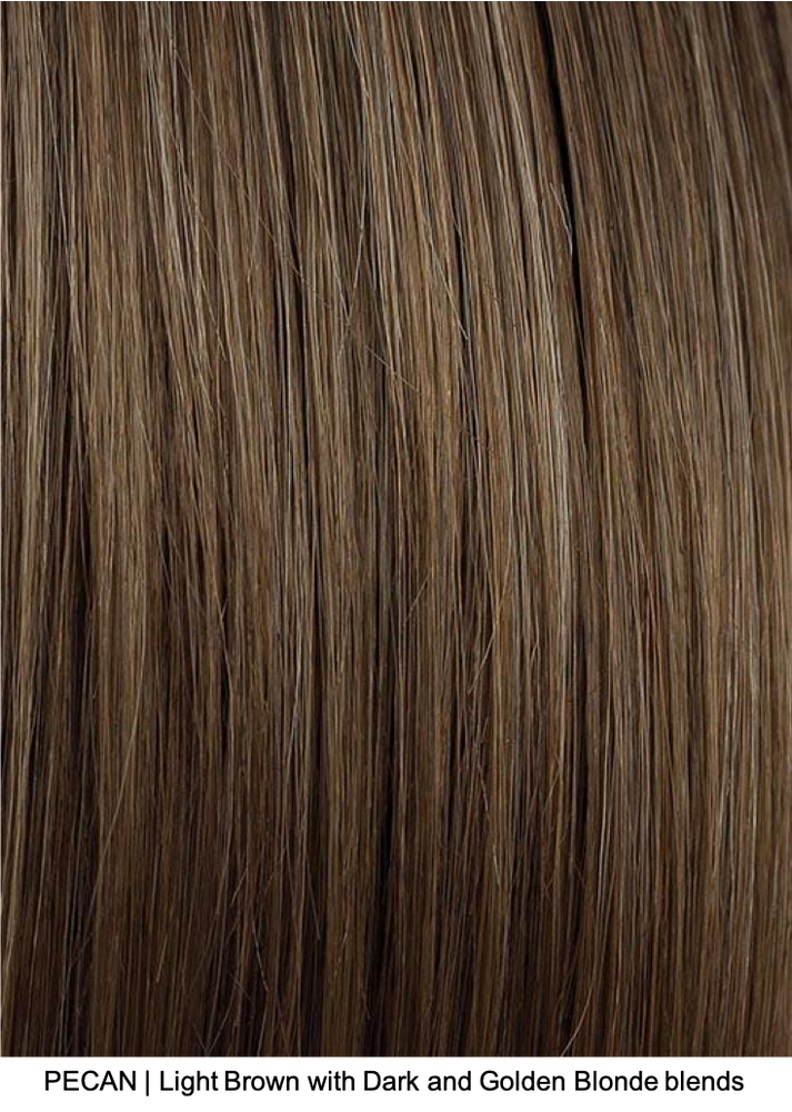 PECAN | Light Brown with Dark and Golden Blonde blends