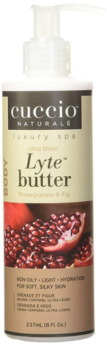 Ultra Sheer Pomegranate & Fig Ultra Lyte Body Butter, 8 floz
