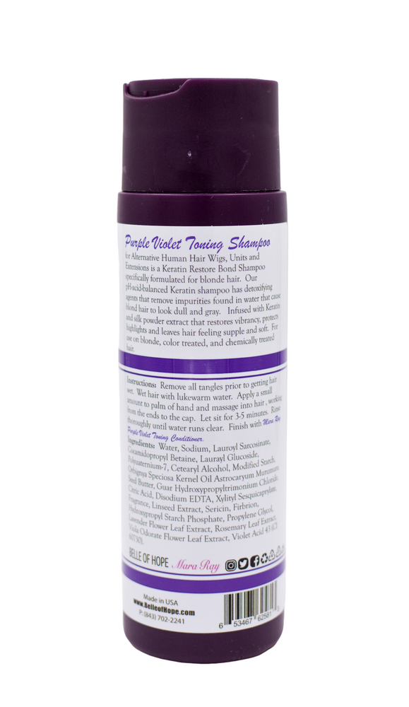 Purple Violet Toning Shampoo, 8floz