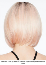 PEACHY KEEN by HAIRDO | PEACH | Light Peachy-Pink with Black roots