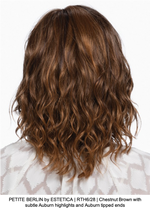 PETITE BERLIN by ESTETICA | RTH6/28 | Chestnut Brown with subtle Auburn highlights and Auburn tipped ends