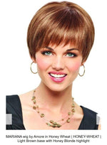 Mariana Lace Front Synthetic Wig by Amore Designs | Honey-Wheat (Discontinued)