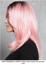PINKY PROMISE by HAIRDO | PINK | Cotton Candy Pink with dark roots