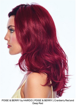 POISE & BERRY by HAIRDO | POISE & BERRY | Cranberry Red and Deep Red