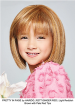 PRETTY IN PAGE by HAIRDO | R27T GINGER RED | Light Reddish Brown with Pale Red Tips