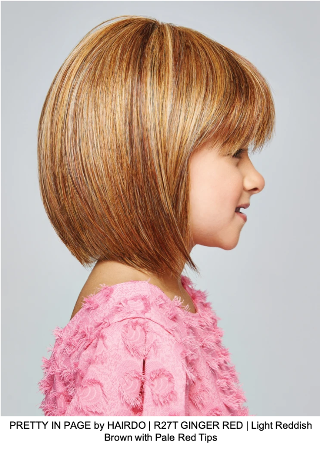 PRETTY IN PAGE by HAIRDO | R27T GINGER RED | Light Reddish Brown with Pale Red Tips