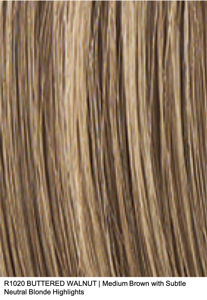 R1020 BUTTERED WALNUT | Medium Brown with Subtle Neutral Blonde Highlights 