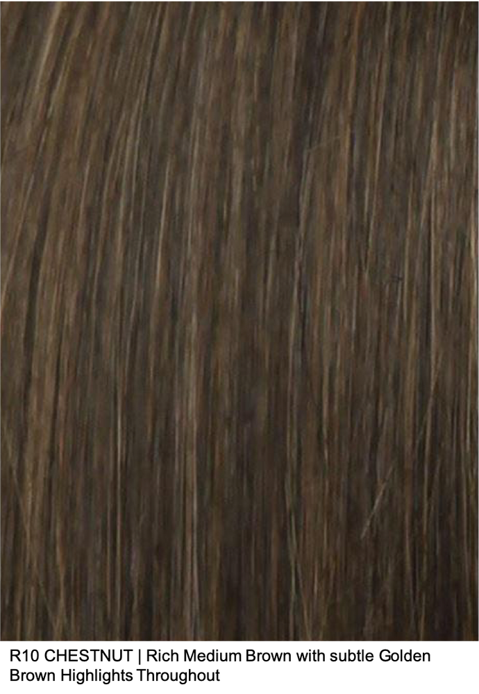 R10 CHESTNUT | Rich Medium Brown with subtle Golden Brown Highlights Throughout