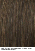 R10 CHESTNUT | Rich Medium Brown with subtle Golden Brown Highlights Throughout