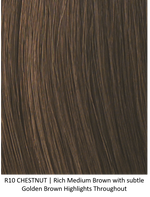 R10 Chestnut | Rich dark brown with coffee brown highlights all over