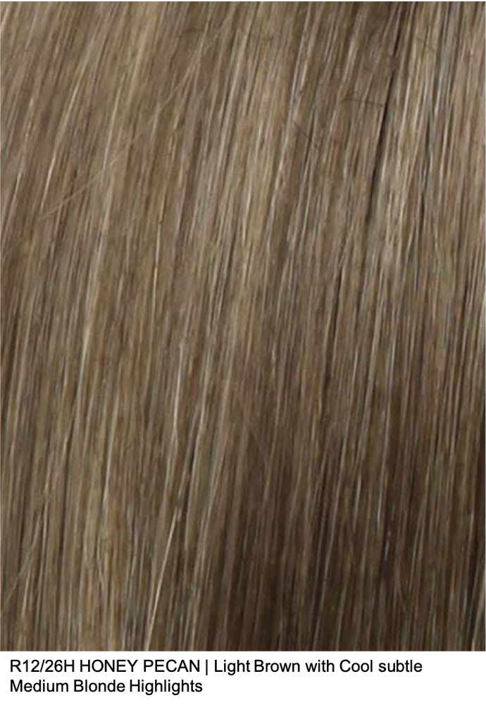 R12/26H HONEY PECAN | Light Brown with Cool Subtle Medium Blonde highlights