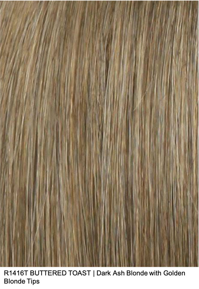 R1416T BUTTERED TOAST | Dark Ash Blonde with Golden Blonde Tips