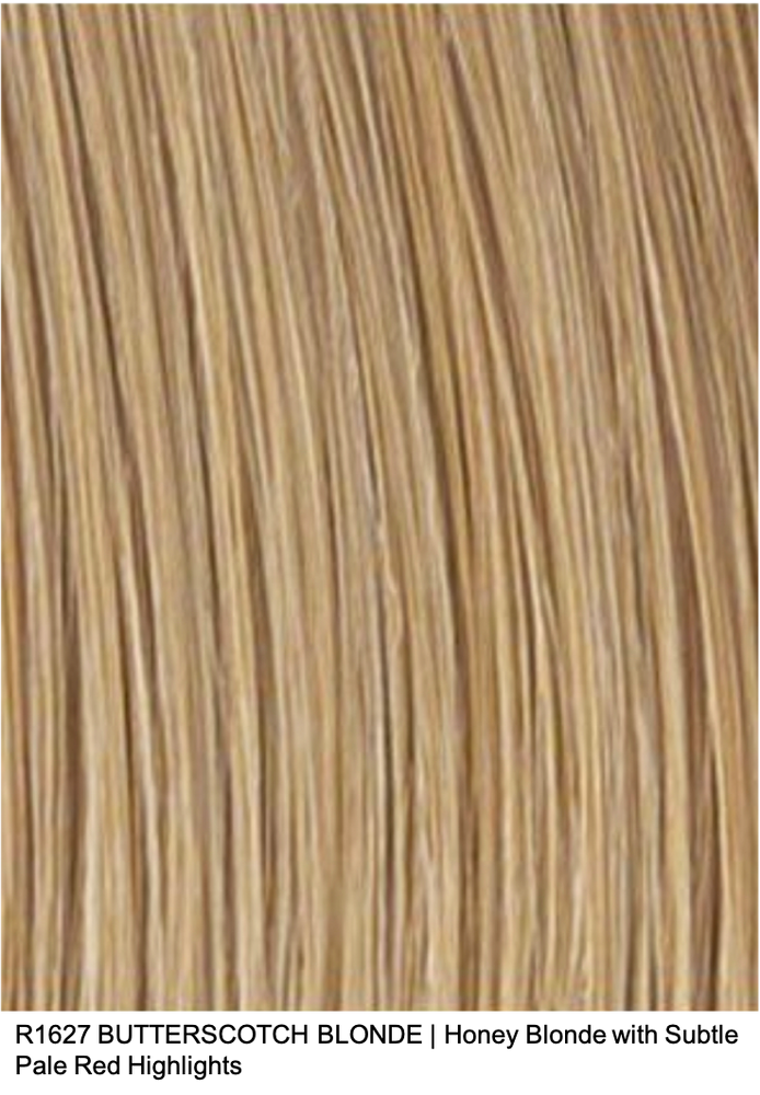 R1627 BUTTERSCOTCH BLONDE | Honey Blonde with Subtle Pale Red Highlights