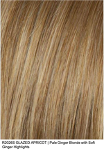 R2026S GLAZED APRICOT | Pale Ginger Blonde with Soft Ginger Highlights 