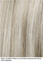 R23S+ GLAZED VANILLA | Cool Platinum Blonde with Almost White Highlights 