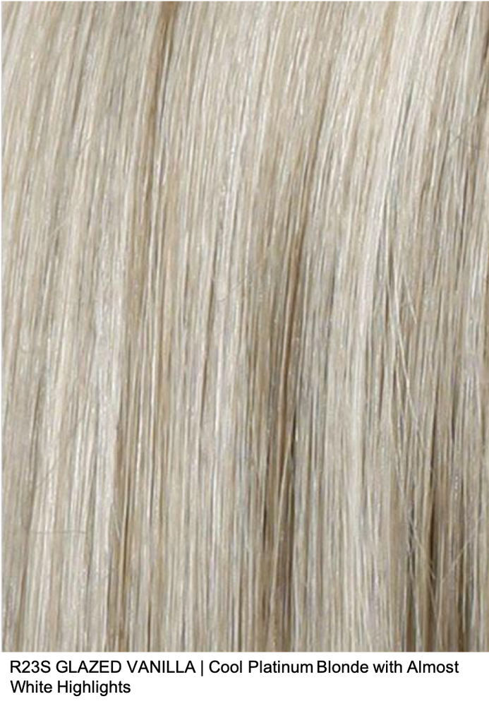 R23S GLAZED VANILLA | Cool Platinum Blonde with Almost White Highlights