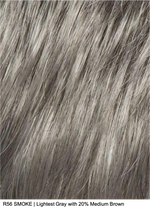 R56 | Lightest Gray with 20% Medium Brown