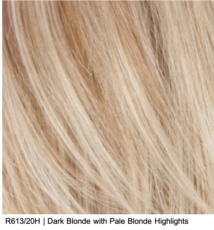 R613/20H | Dark Blonde with Pale Blonde Highlights