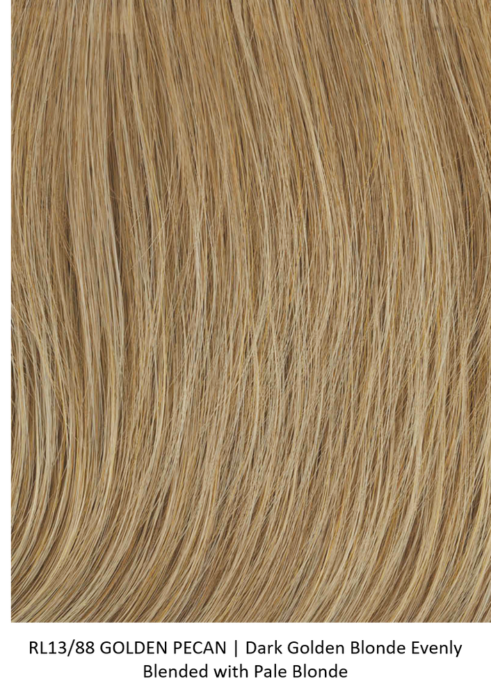 RL13/88 GOLDEN PECAN | Dark Golden Blonde Evenly Blended with Pale Blonde by Raquel Welch