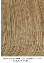 RL13/88 GOLDEN PECAN | Dark Golden Blonde Evenly Blended with Pale Blonde