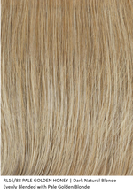 RL16/88 PALE GOLDEN HONEY | Dark Natural Blonde Evenly Blended with Pale Golden Blonde 