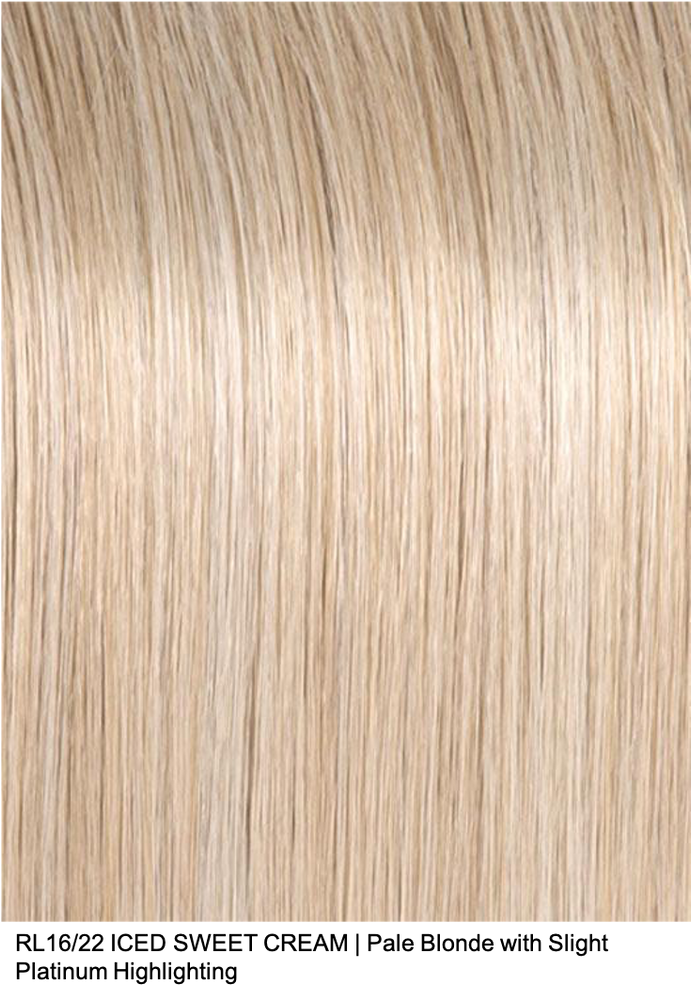 RL16/22 ICED SWEET CREAM | Pale Blonde with Slight Platinum Highlighting